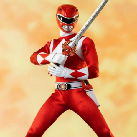 Cute Mascot Mighty Morphin Power Rangers FigZero 1/6 Red Ranger