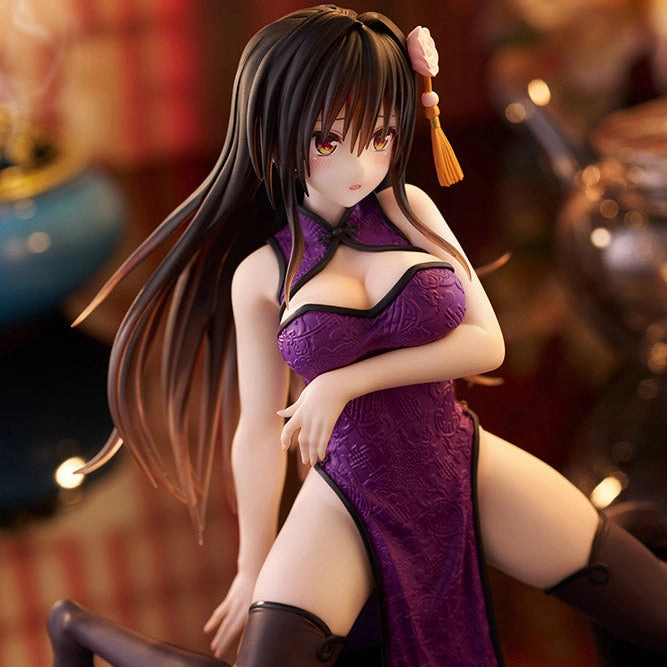 Console Game School Project To Love-Ru Darkness Desktop Cute Figure - Yui Kotegawa (Chinese Dress Ver.)