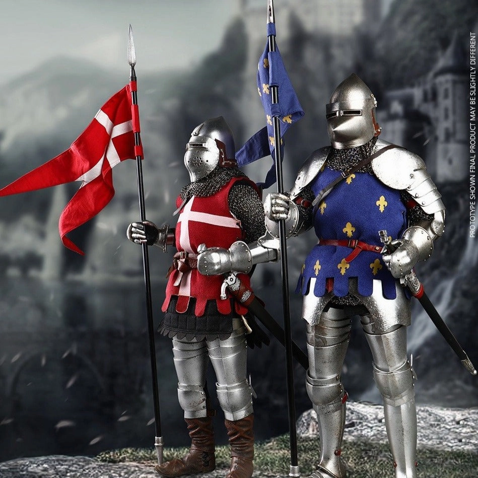 COOMODEL [CM-SE070] DOUBLE-FIGURE SET OF FRENCH KNIGHTS Chibi Object