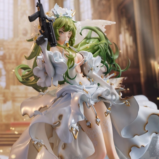 PVC Goods Silicone Model Girls' Frontline M950A The Warbler And The Rose Damaged Ver.