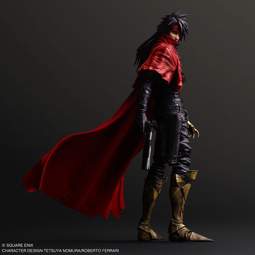 Final Fantasy VII Rebirth Play Arts Shin Vincent Valentine Display Item Adventure Game