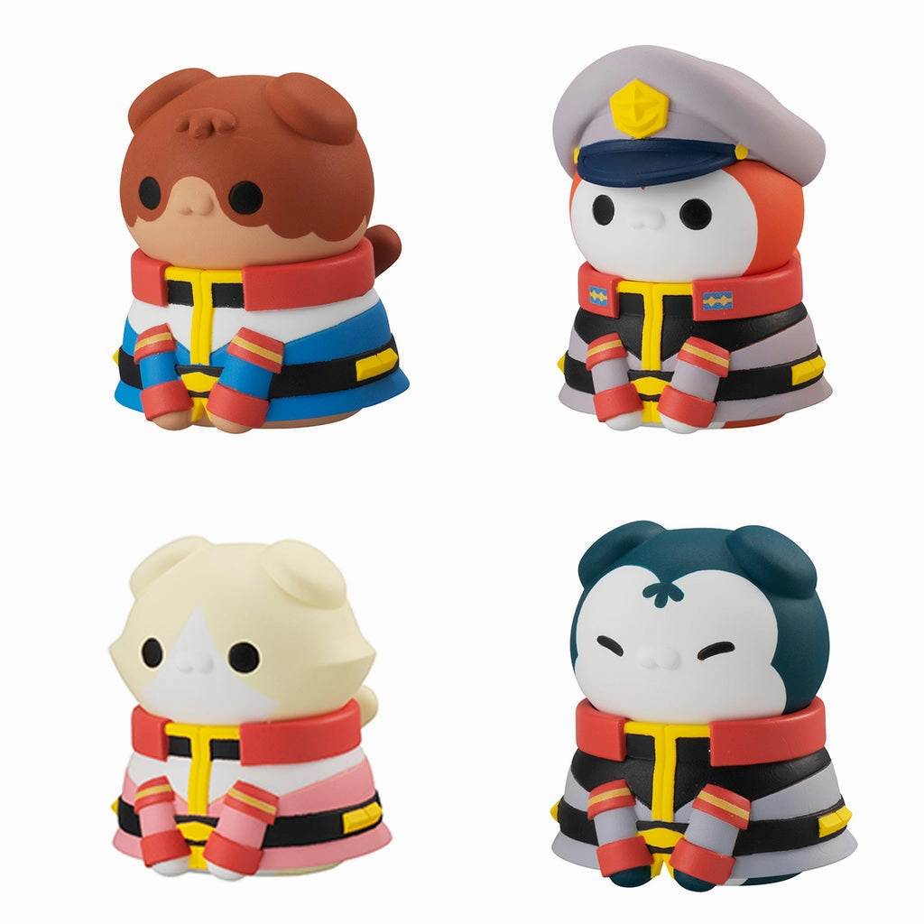 MEGA CAT PROJECT Nyandam Earth Federation Force da Nya! with gift (Set of 8) TV show Cute Animal