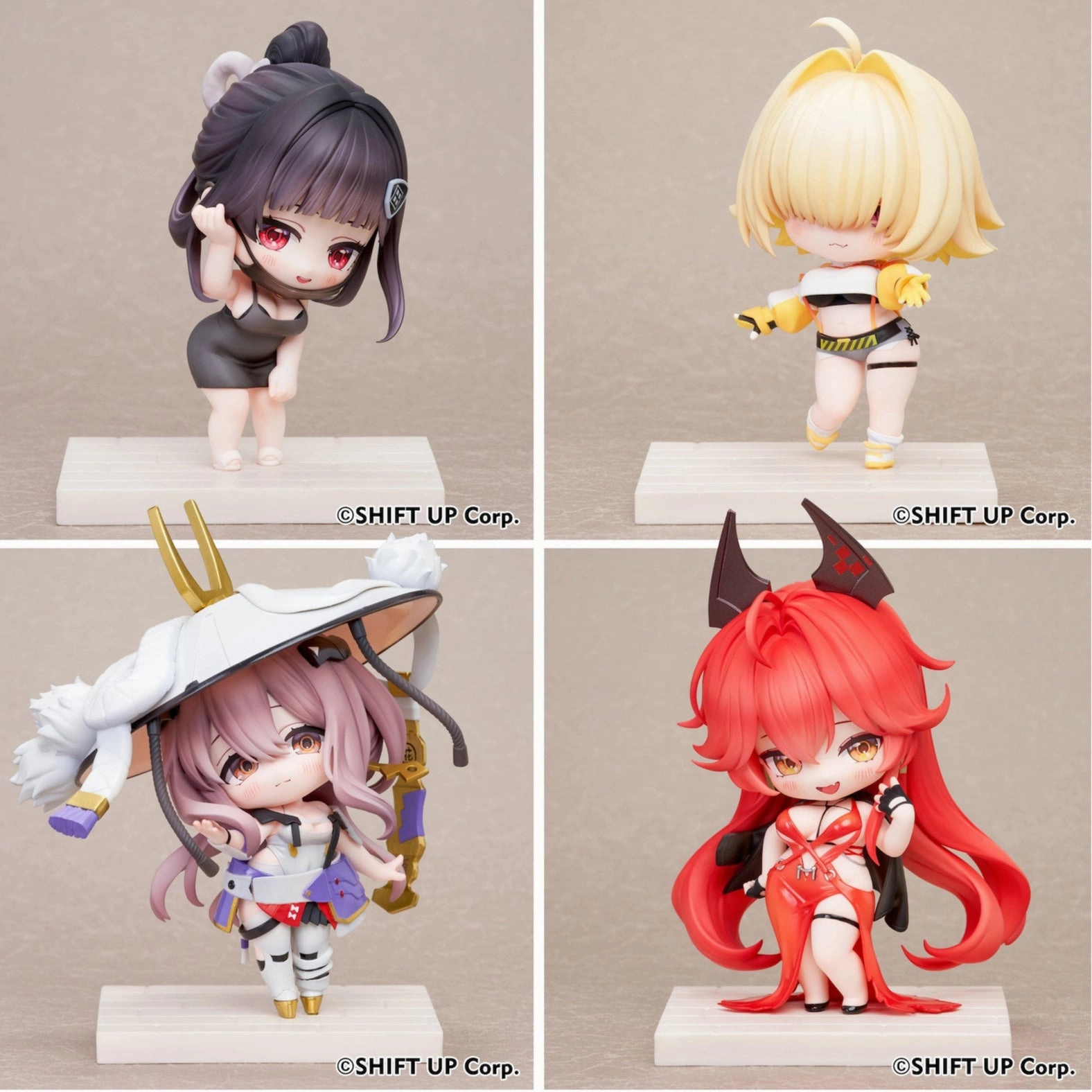 Virtual Collectible Goddess of Victory Nikke SAC Series Vol.2 Chibi Figure Complete Box (set of 6)