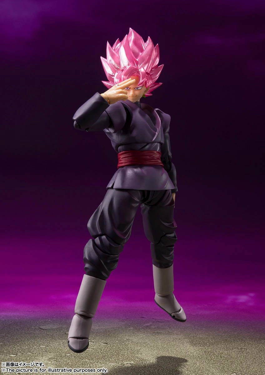Goku Black Super Saiyan Rose (Reissue) "Dragon Ball Super" S.H.Figuarts Vinyl Goods Science fiction