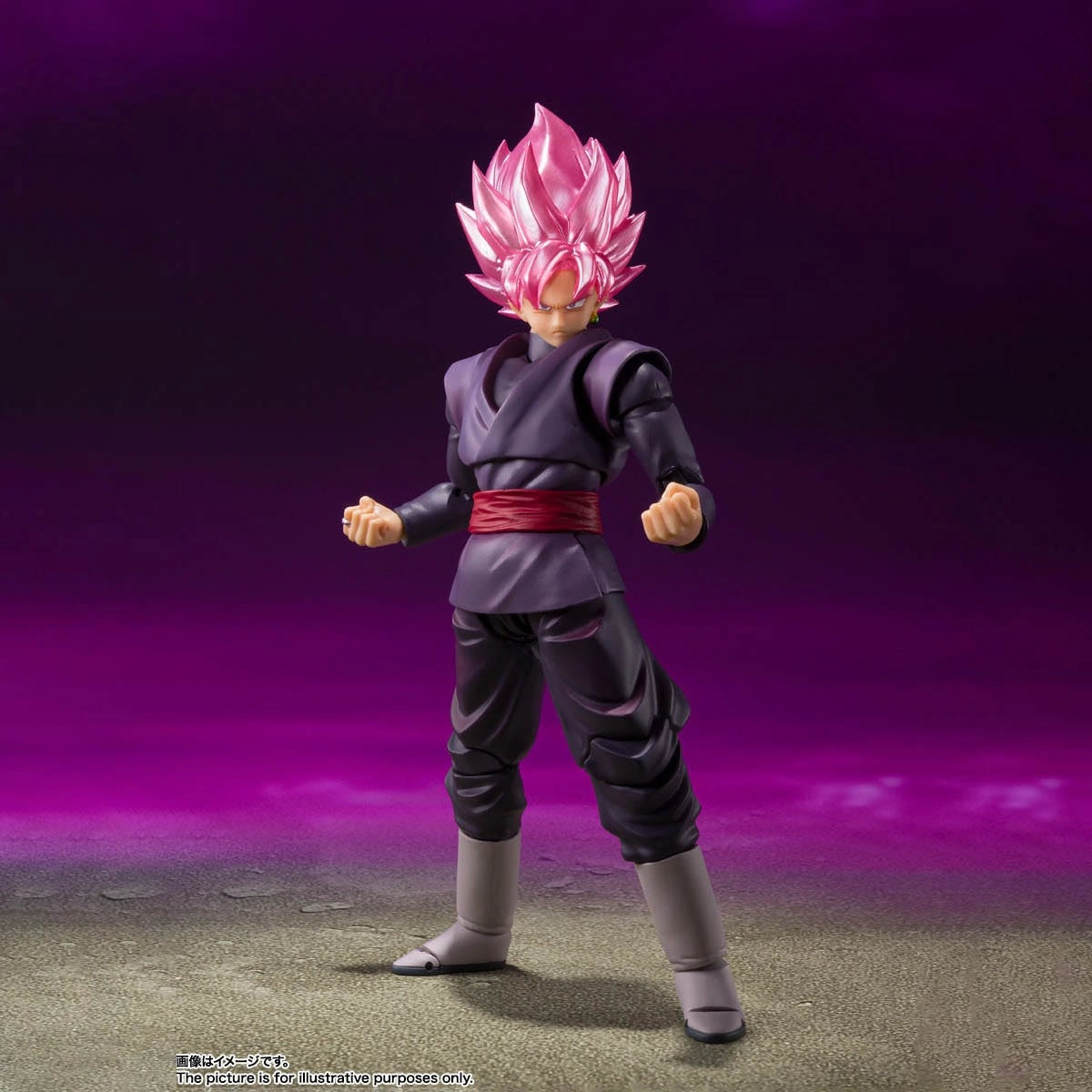 Goku Black Super Saiyan Rose (Reissue) "Dragon Ball Super" S.H.Figuarts Hero Figure Fantasy Piece