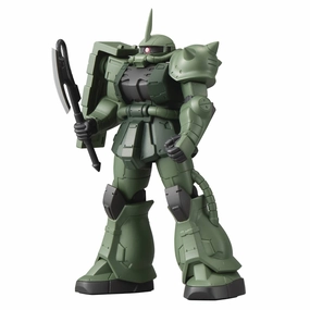Gundum Ultimate Luminous Zaku Green Action Figure Nostalgic Toy Personalized Gift