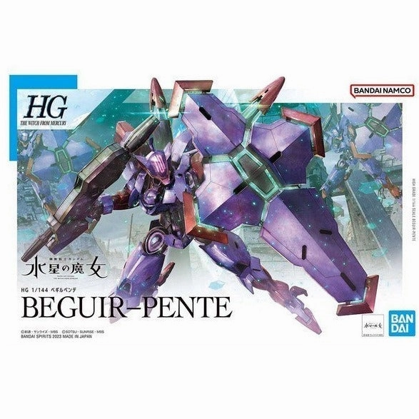 Bandai Hobby HG 1/144 #12 BEGUIR-PENTE 'The Witch from Mercury' (5065016) Miniature Toy