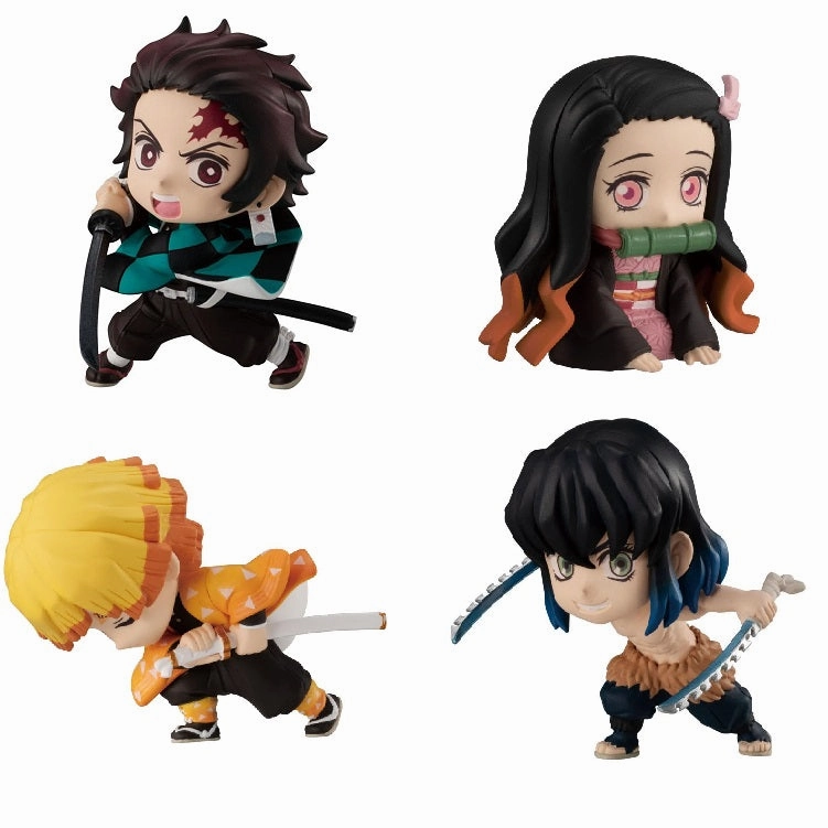 Cultural Icon Fantasy Model Demon Slayer: Kimetsu no Yaiba Adverge Motion (Set of 4 - A)