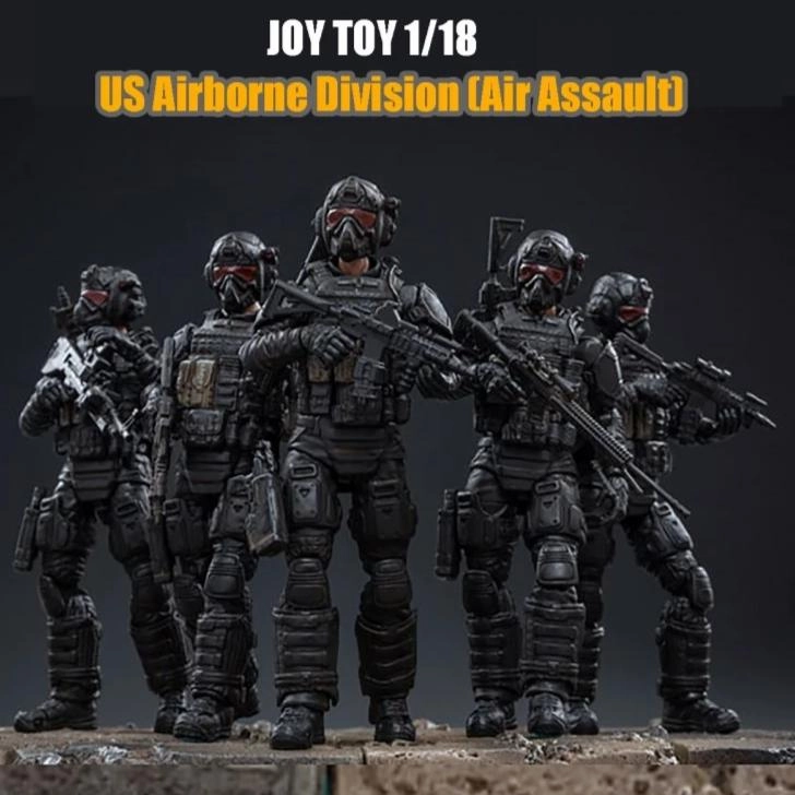 Joy Toy U.S. Airborne Division (Air Assault) 1/18 Scale Set Collector's item