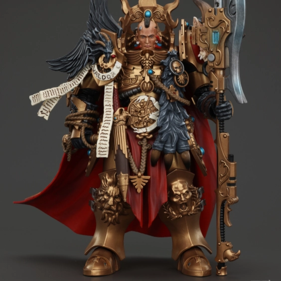WARHAMMER Legio Custodes Constantin Valdor, Captain-General of the Legio Custodes PVC Figure Adventure Game