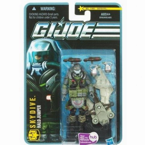 Stylized Art Hasbro GI Joe Pursuit of Cobra Skydive Halo Jumper