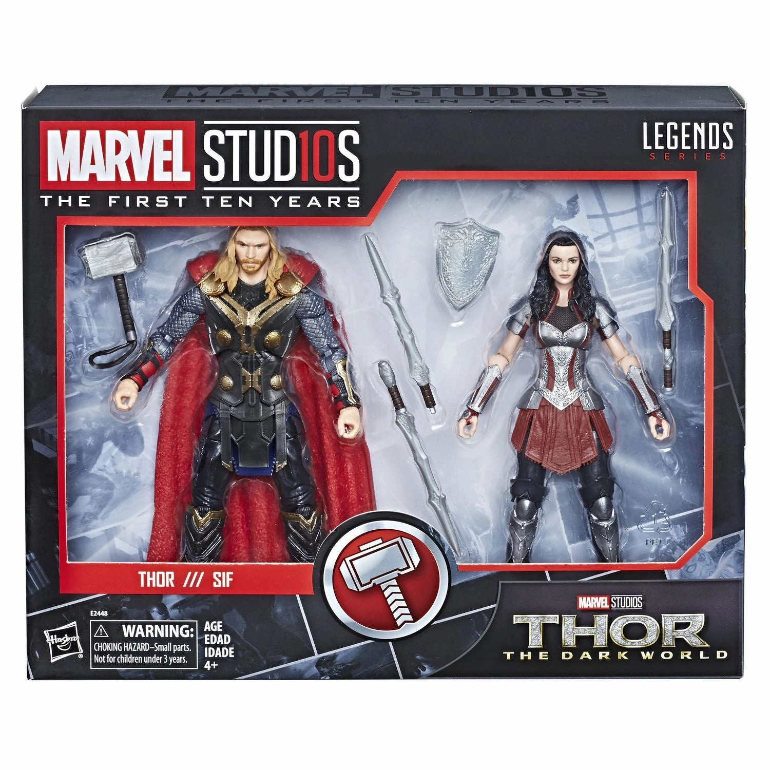 Fantasy Toy Cute Mascot Hasbro Marvel Studios: The First Ten Years Thor: The Dark World Thor And Sif