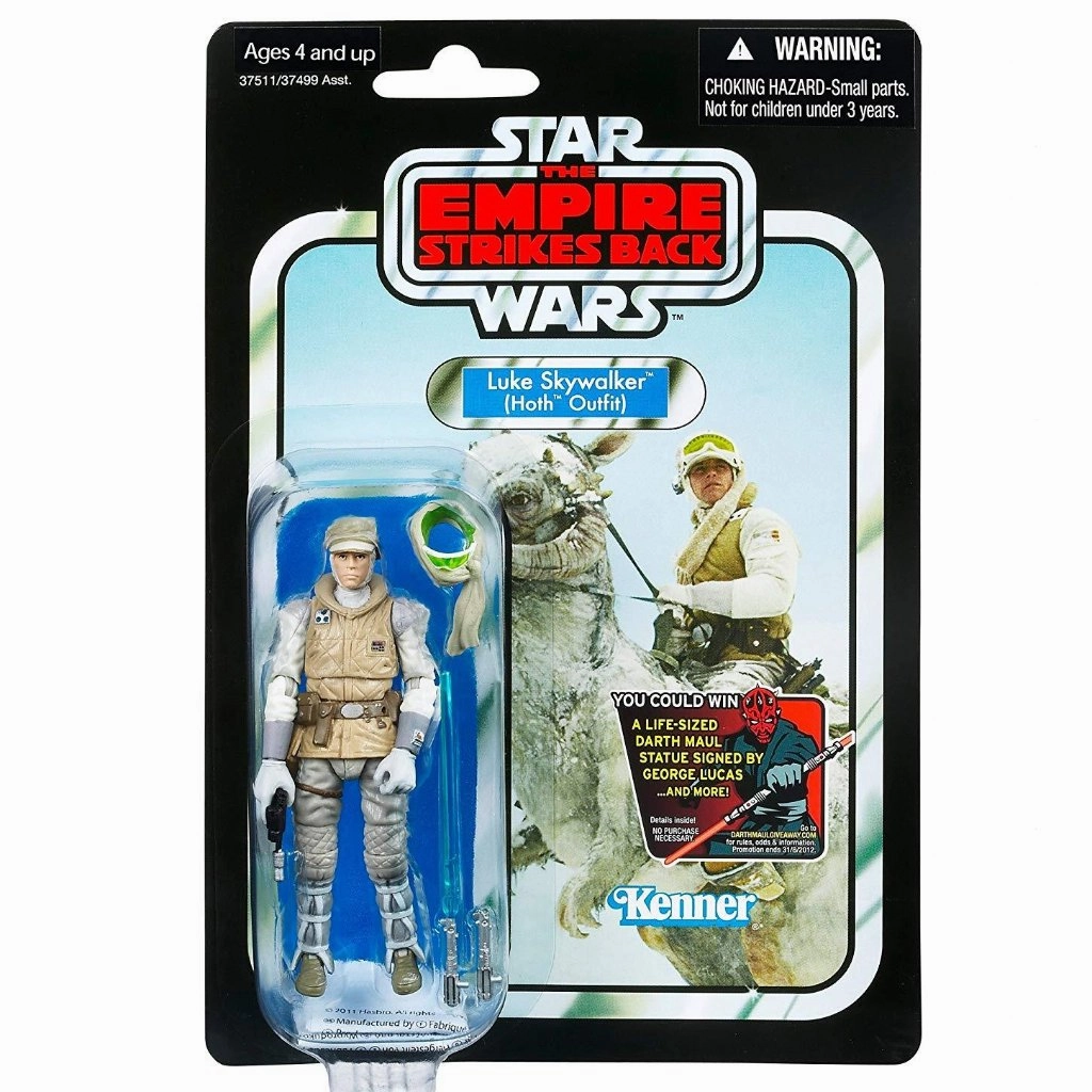 Hasbro Star Wars The Empire Strikes Back The Vintage Collection Luke Skywalker (Hoth Outfit) Collectible Item Action Object