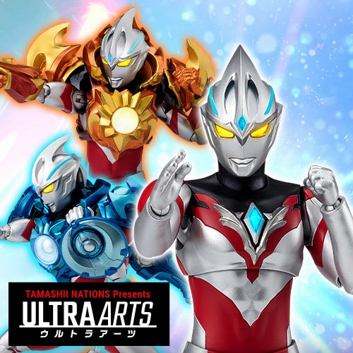 Global Phenomenon Daily Decor ULTRAMAN ARC S.H.Figuarts with SOLIS ARMOR & LUNA ARMOR Set