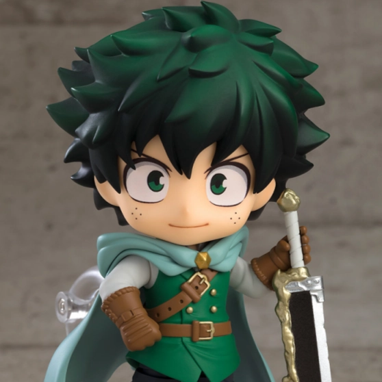 Nendoroid No.2562 Izuku Midoriya: Jikketsu Costume Ver. Limited Figure Staircase Decor