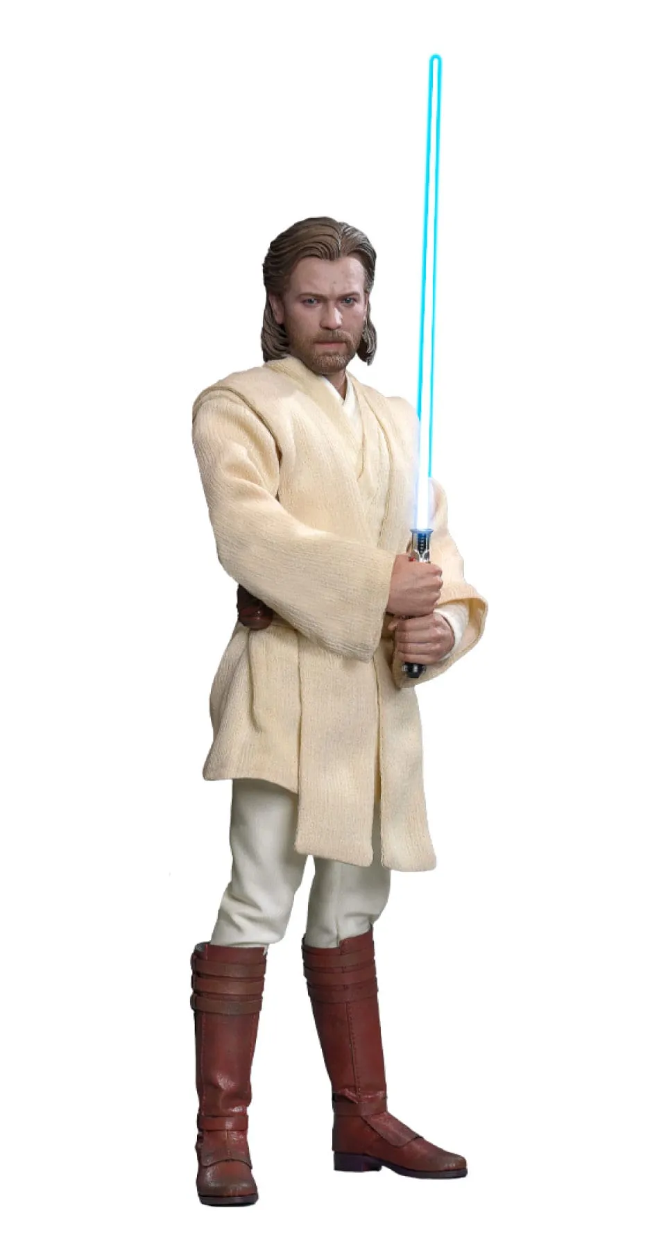 Military Figure Hot Toys Obi-Wan Kenobi - Star Wars: Episode II - Attack of the Clones - MMS808 - 1/6 Scale Collectible Figure
