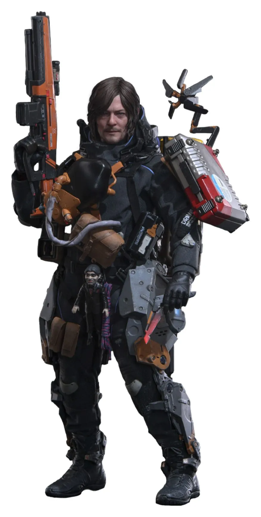 Hot Toys Sam (Deluxe Version) - Death Stranding 2: On the Beach - VGM76 -1/6 Scale Collectible Figure Robot Art Variant Paint