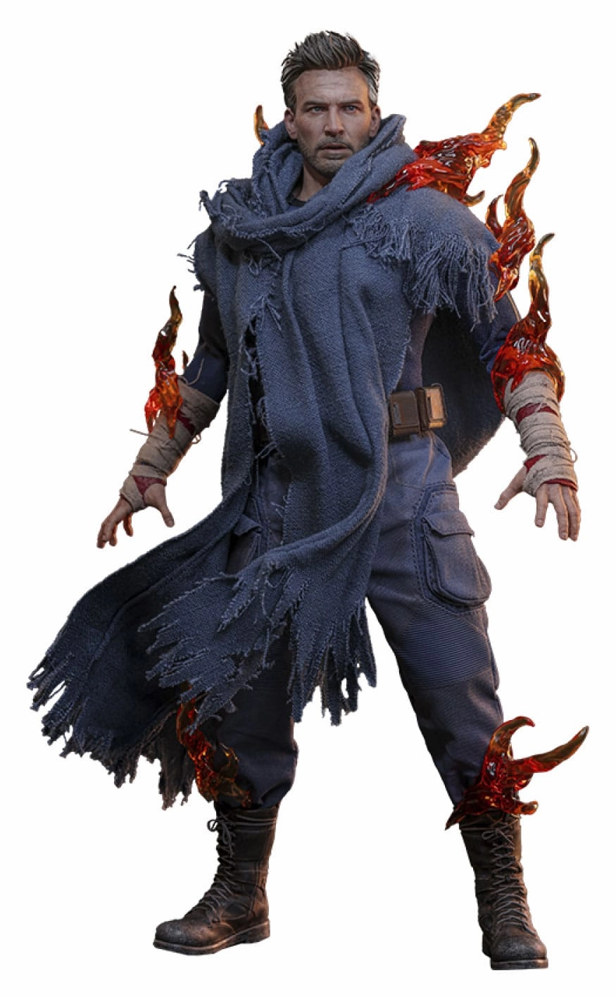 Hot Toys Human Torch - Deadpool & Wolverine - MMS789 - 1/6 Scale Collectible Figure Robot Unit