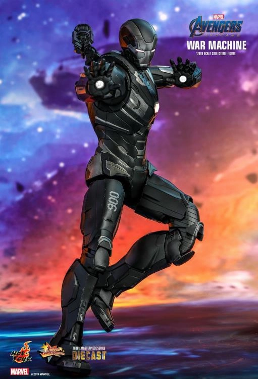 Gaming Decor Art Deco Hot Toys Movie Masterpiece Avengers: End Game - War Machine 1/6 Scale