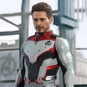 Hot Toys Movie Masterpiece Avengers: End Game -Tony Stark (Team Suit) 1/6 Scale Winter Decoration Maximalist Art