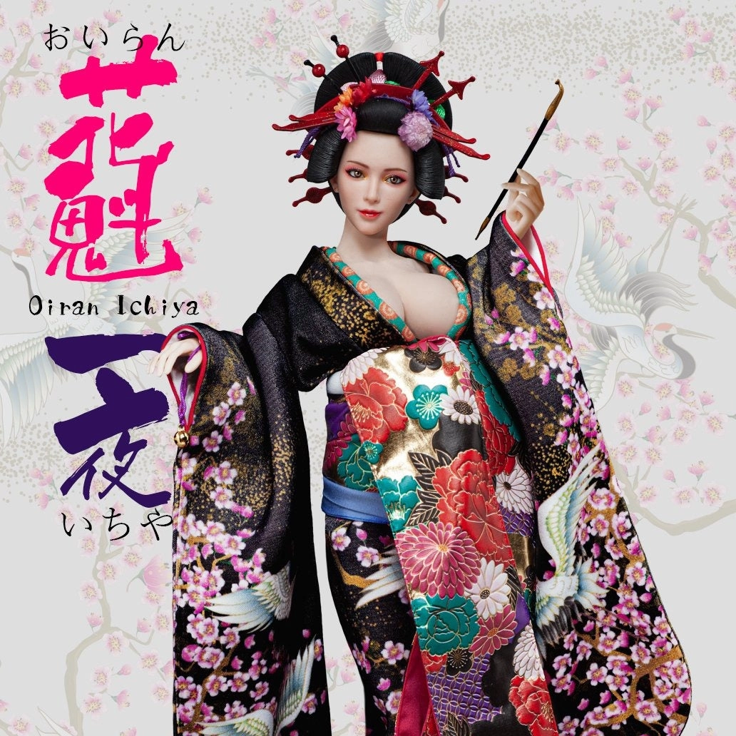 High Quality Movie Collectible i8TOYS [i8-C002] Oiran Ichiya Clothing Set with TBL S12D Seamless Body