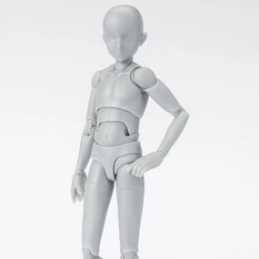 Body-Kun School Life Edition DX SET S.H.Figuarts (Gray Color Ver.) Vinyl Statue Educational Display
