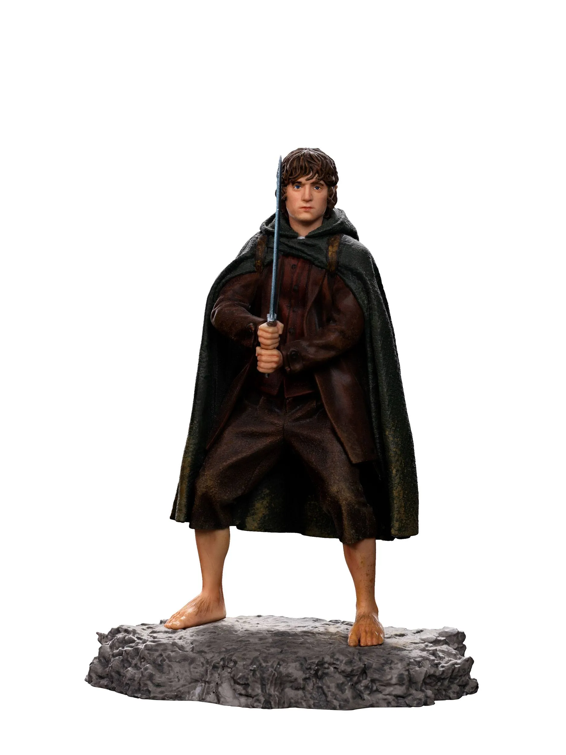 Iron Studios The Lord of the Rings Battle Diorama Series Frodo Art Scale 1/10 Statue Fabric Figure Character Statue