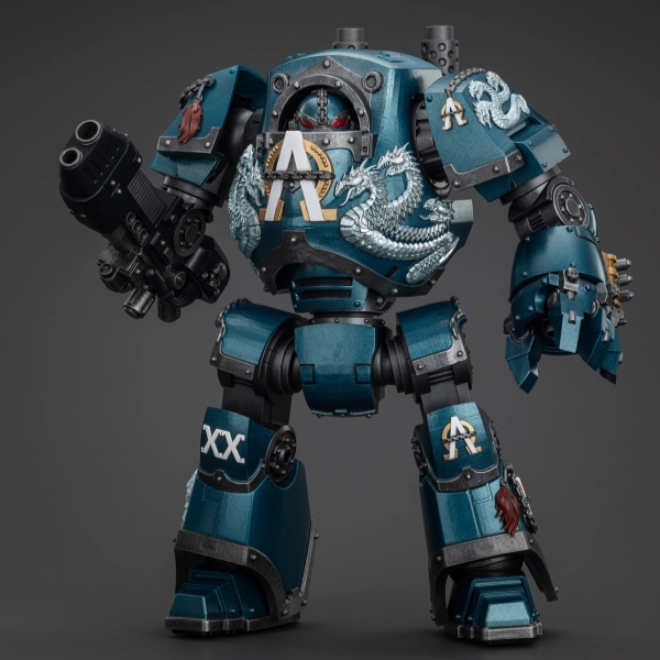 WARHAMMER Alpha Legion Contemptor Dreadnought with Gravis Plasma Cannon Souvenir Shop Collectible Showcase