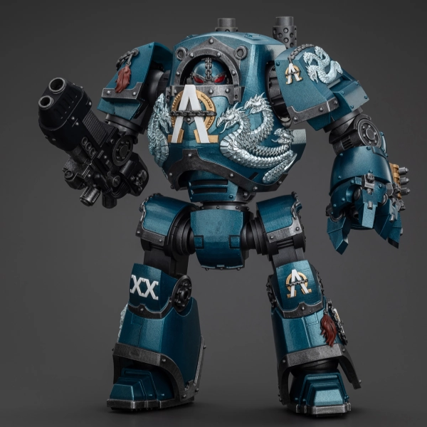 WARHAMMER Alpha Legion Contemptor Dreadnought with Gravis Plasma Cannon Battle Figure Gaming Statue