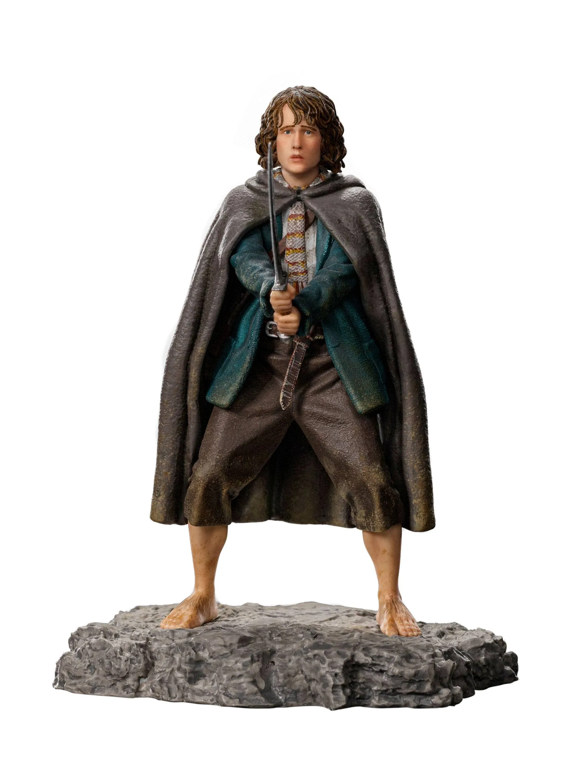 Iron Studios The Lord of the Rings Battle Diorama Series Pippin Art Scale 1/10 Statue Miniature Product Coastal Decor