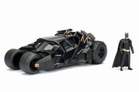 Leisure Activity Jada Toys DC Comics Batman The Dark Knight Batmobile with Batman Figure 1/24 Diecast Model
