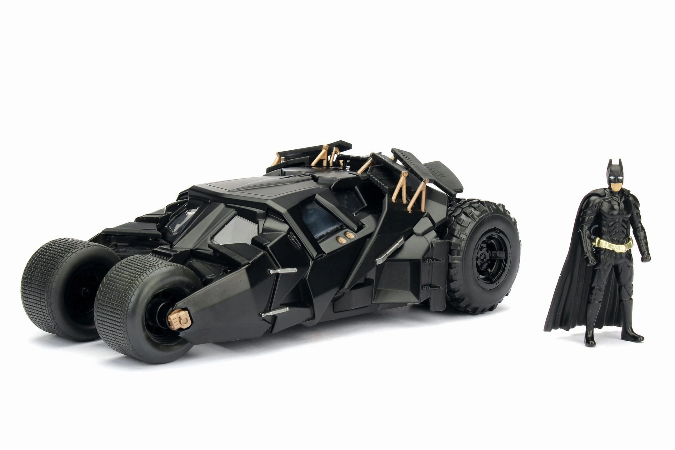Wholesale Price Jada Toys DC Comics Batman The Dark Knight Batmobile with Batman Figure 1/24 Diecast Model