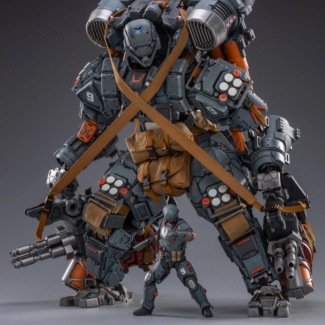 JOY TOY 09ST LEGION FEAR V (AIRBORNE ASSAULT) MECH 1/18 FIGURE Staircase Decor