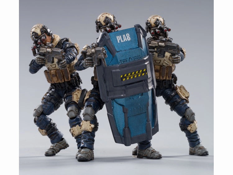 JOY TOY STARHAWK 8TH ARMY INDIGO FLEET 1/18 FIGURE 3PK Cartoon Network