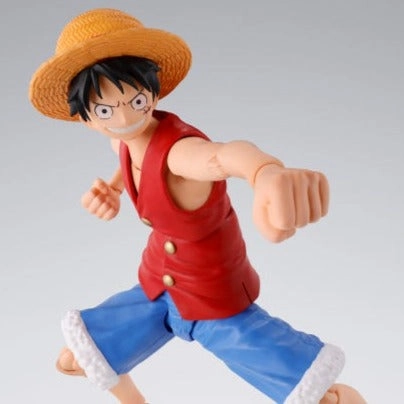 sustainable product Vinyl Goods Monkey.D.Luffy Romance Dawn "One Piece" S.H.Figuarts