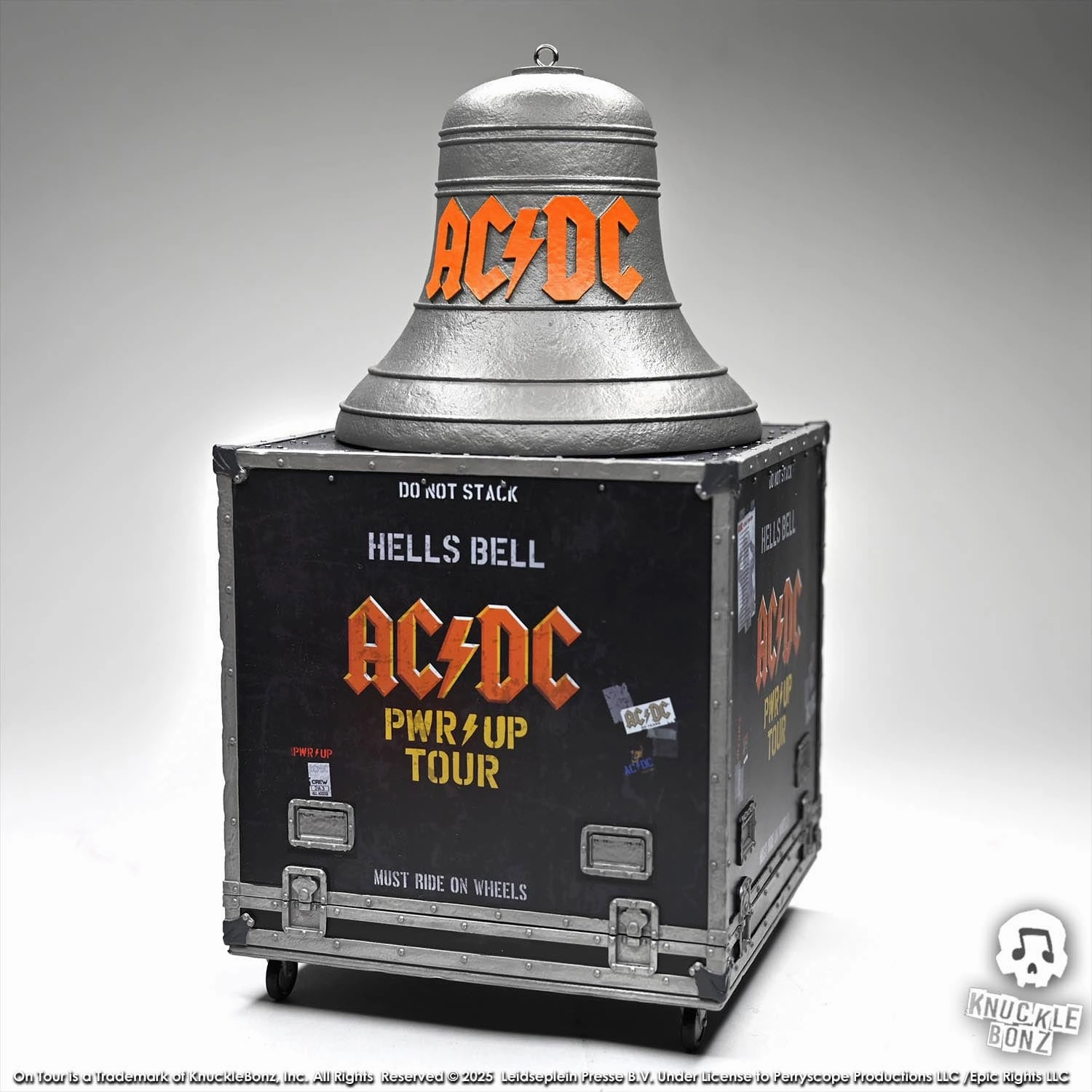 Knucklebonz AC/DC PWR UP Tour Rock Ikonz On Tour Hell's Bell Statue Anime Decor Wall Mounted