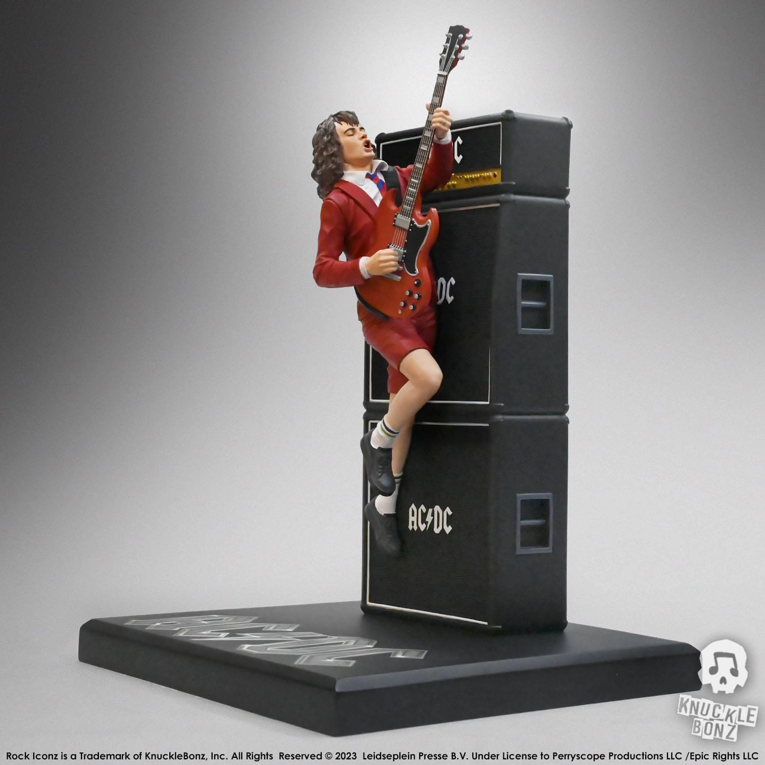 Movie Sculpture Painting Kit Knucklebonz AC/DC Rock Iconz Angus Young III Statue