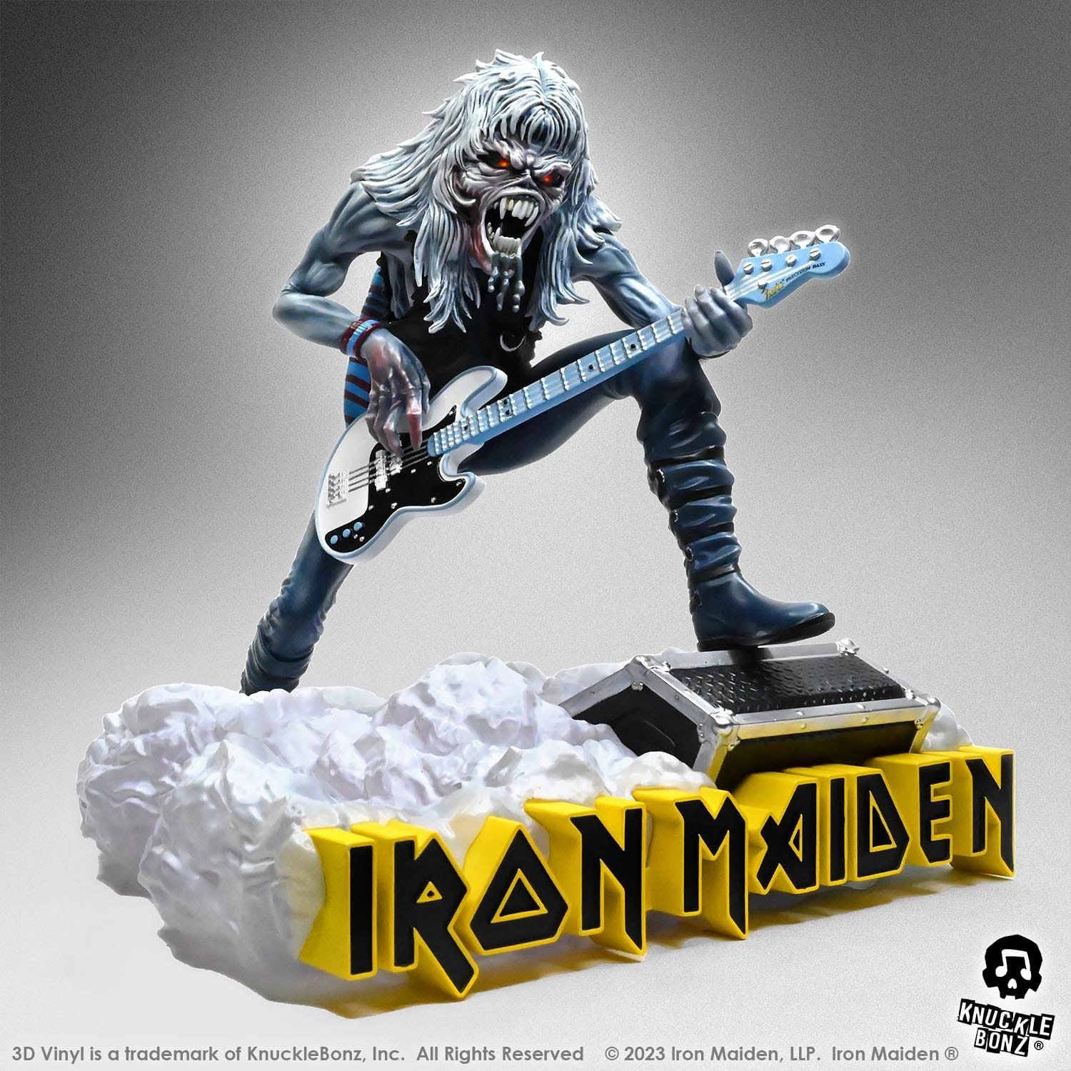 Knucklebonz Iron Maiden Fear of the Dark 3D Vinyl Statue Premium Object