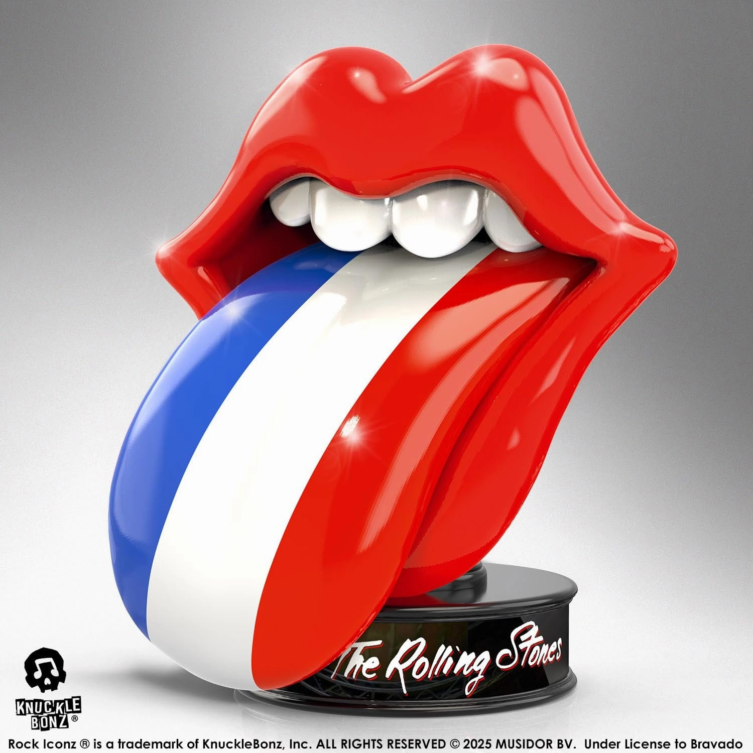 Poseable Figure Knucklebonz Rolling Stones Licks (France Version) 3D Vinyl Statue