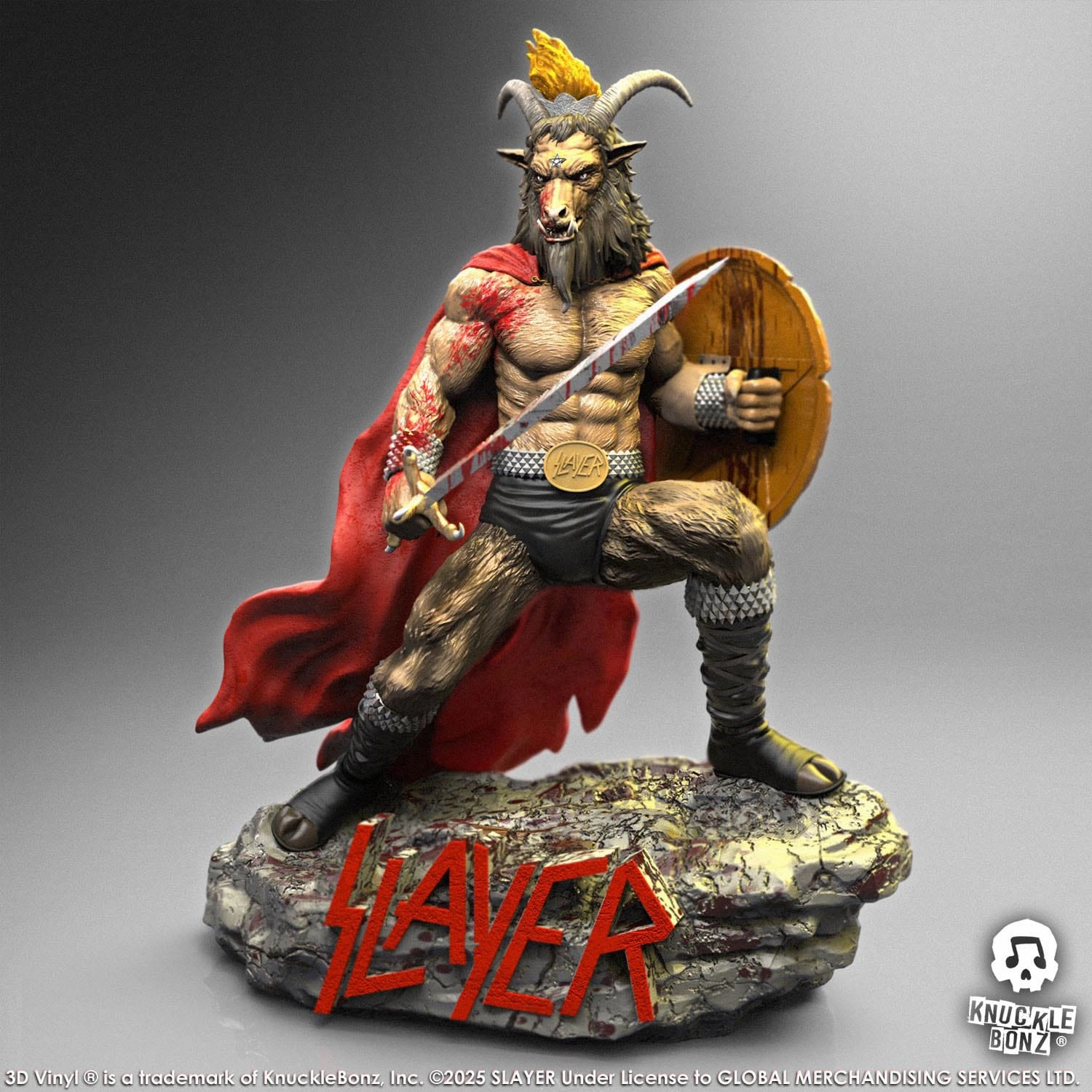 Animation Cel Seasonal Rotation Knucklebonz Slayer Show No Mercy Minotaur 3D Vinyl Statue