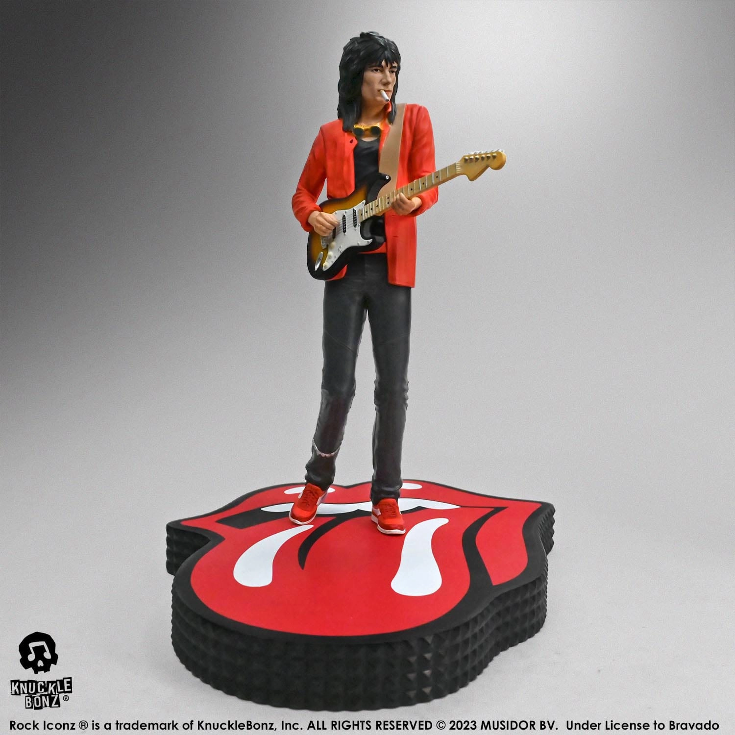 Knucklebonz The Rolling Stones Rock Iconz Ronnie Wood (Tattoo You Tour 1981) Statue Designer Toy Worldwide Fanbase