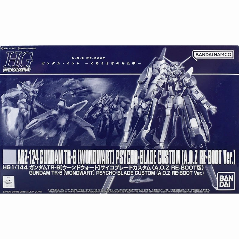 Ship Figure Message Option Bandai Hobby HG 1/144 Gundam TR-6 [Wondwart] Psycho Blade Custom A.O.Z.RE-BOOT Ver. (5064911)