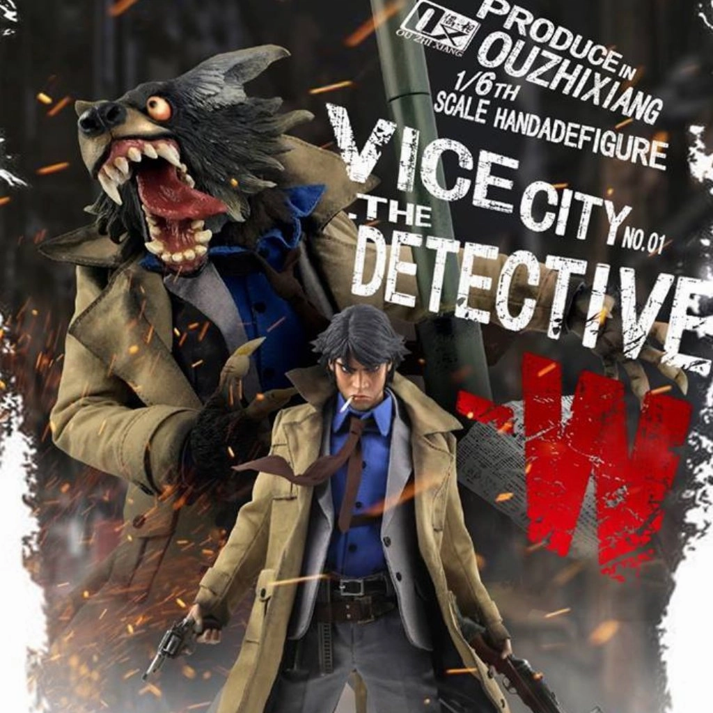 Religious Icon Teen Bedroom COOMODEL X OUZHIXIANG 1/6 VICE CITY THE DETECTIVE W Standard Edition