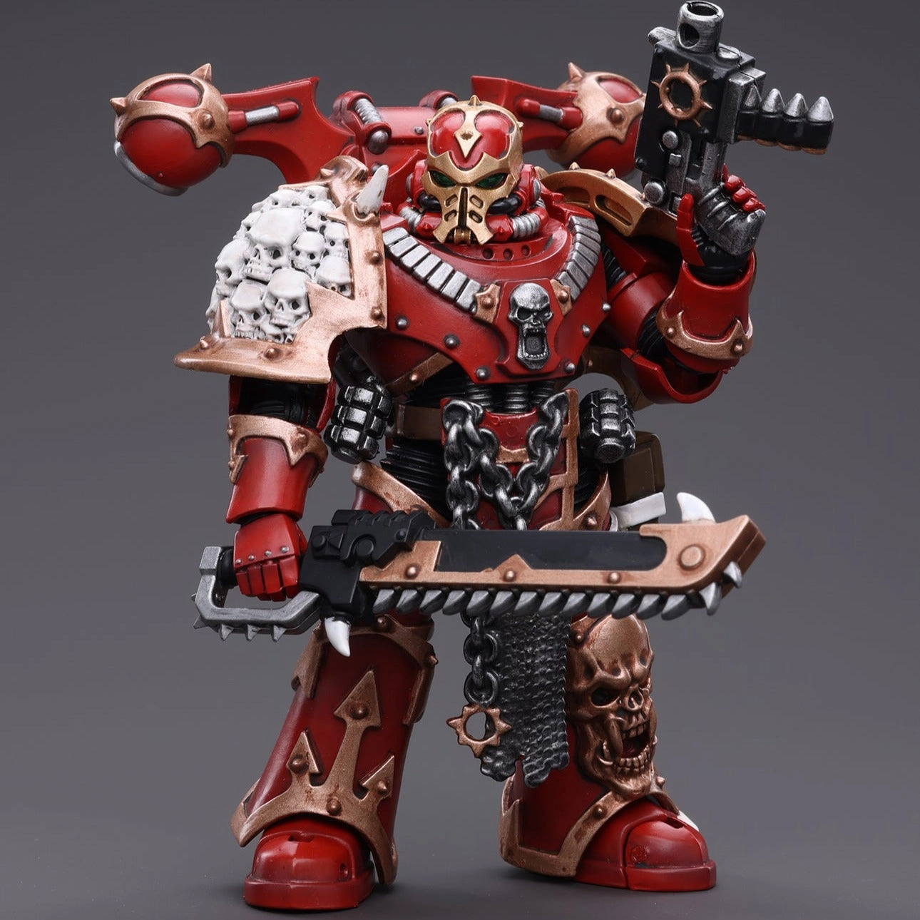 Gamer Setup Collectible Toy WARHAMMER 40K Chaos Space Marines Crimson Slaughter Brother Maganar