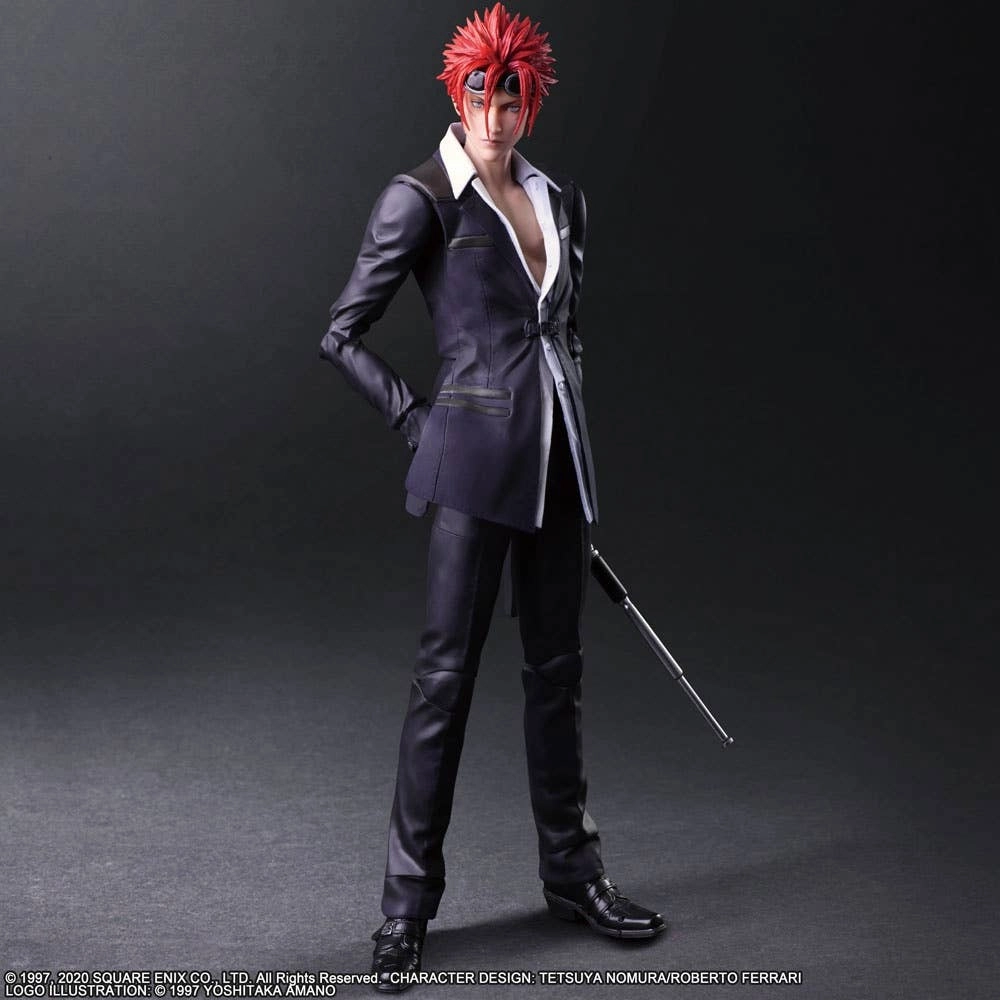 [Backorder] Final Fantasy VII Remake: Play Arts Kai Reno Limited Hero Anime Statue