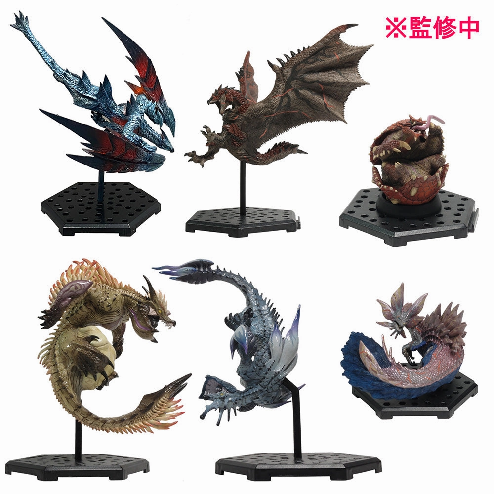 Capcom Figure Builder Monster Hunter Standard Model Plus Vol.21 (Set of 6 Character) Battle Stance