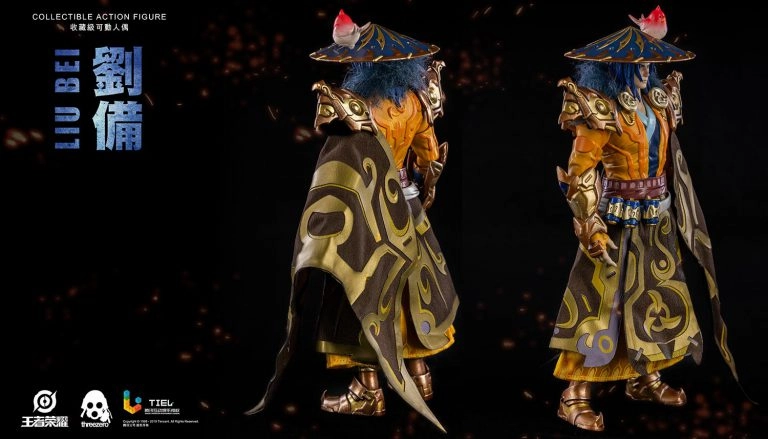 Blind Box Toy Threezero Honor of Kings LIU BEI 1/12 Collectible Action Figures