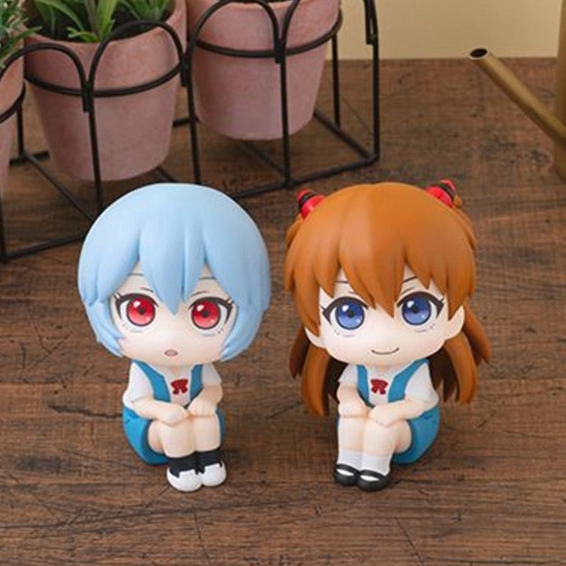 Lookup Asuka Langley ?? Ayanami Rei (with gift) Showpiece Item Action Article