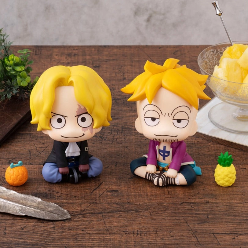 Hidden Gem Ceramic Sculpture Lookup ONE PIECE Sabo & Marco (with gift)