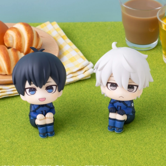 Lookup Yoichi Isagi & Seishiro Nagi Japanese National Player Match Ver. (with gift) Folk Art Spacecraft Model